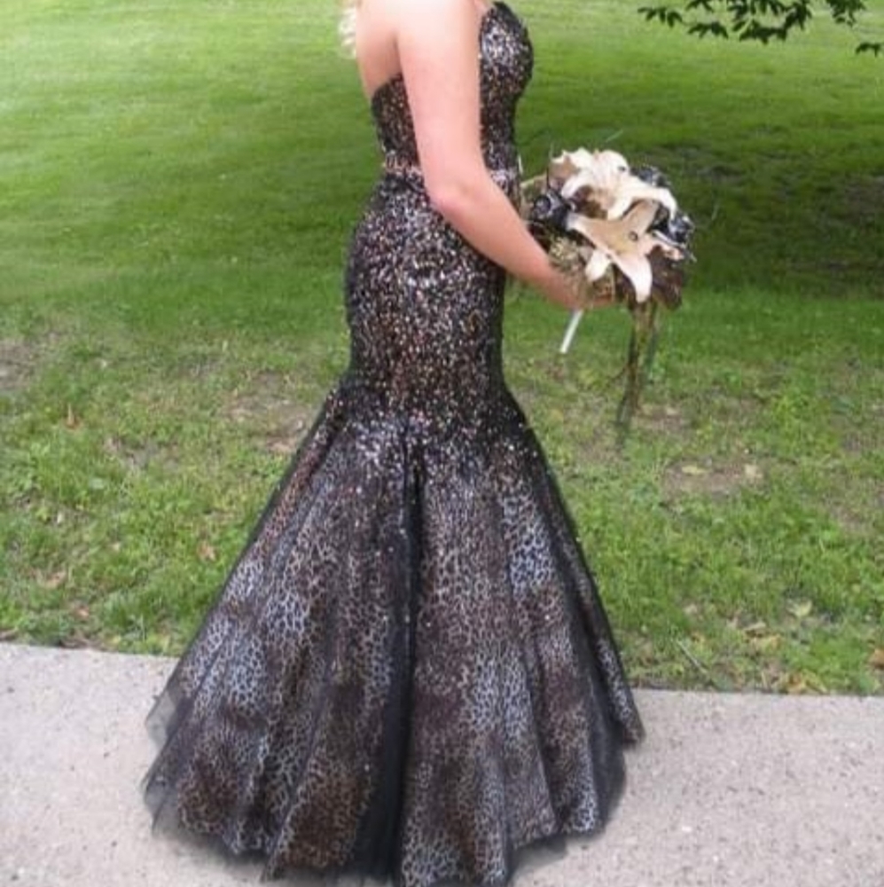 Leopard Prom Dress